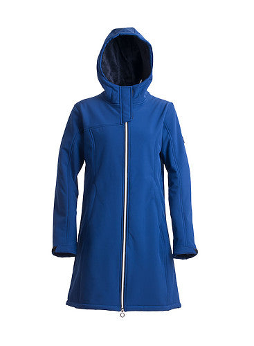 Zara - lækker softshell overgangsjakke med hætte og plysfor - findes i ...