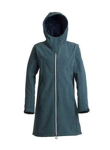 Zara - lækker softshell overgangsjakke med hætte og plysfor - findes i ...