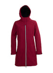 Zara - lækker softshell overgangsjakke med hætte og plysfor - findes i fem farver